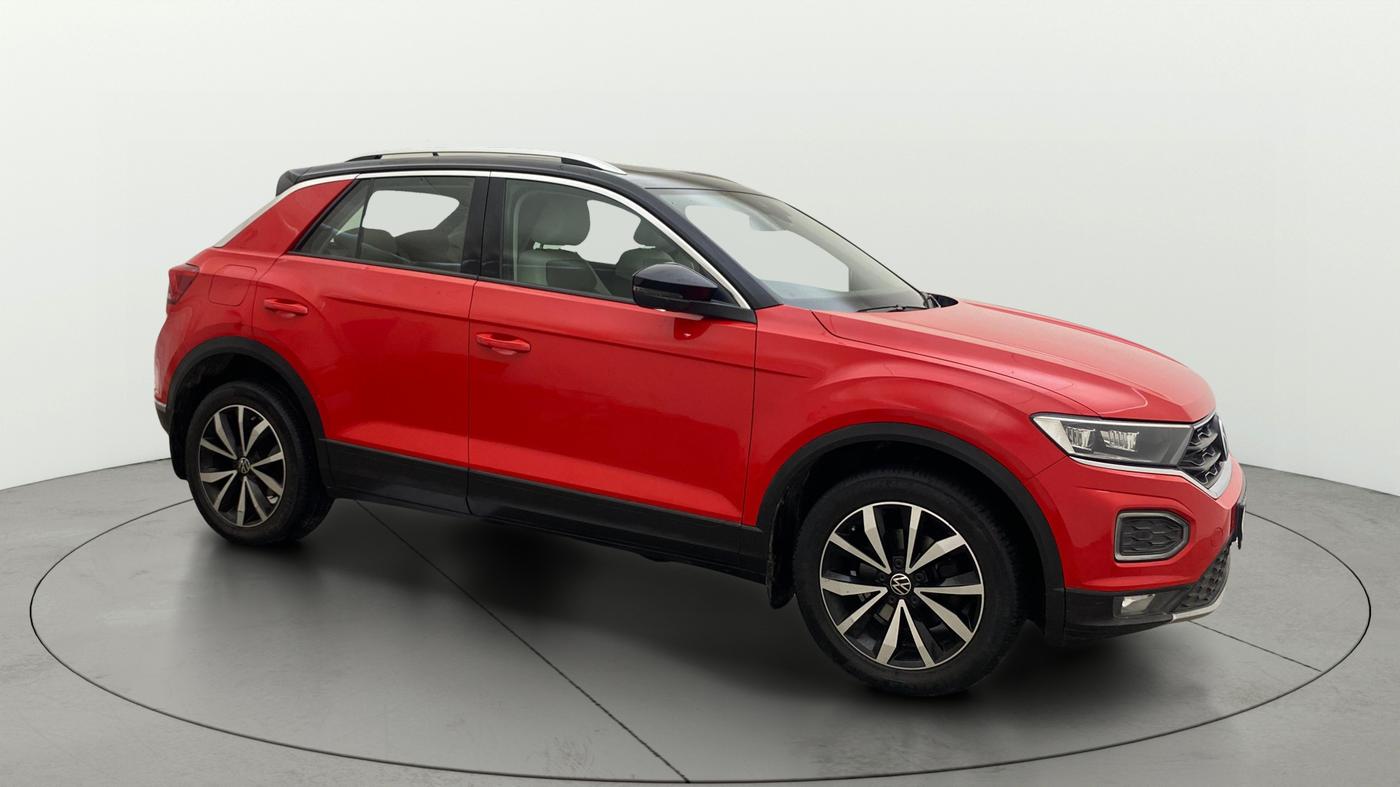2021 Volkswagen T-ROC 1.5 TSI AT, Petrol, Automatic, 1,20,900 km, Right Front Diagonal