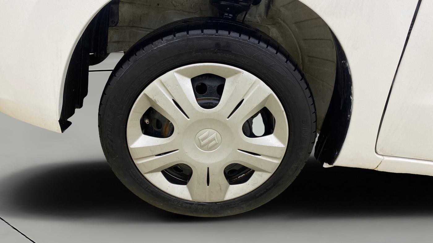 2013 Maruti Wagon R 1.0 VXI, CNG, Manual, 1,18,028 km, Left Front Wheel