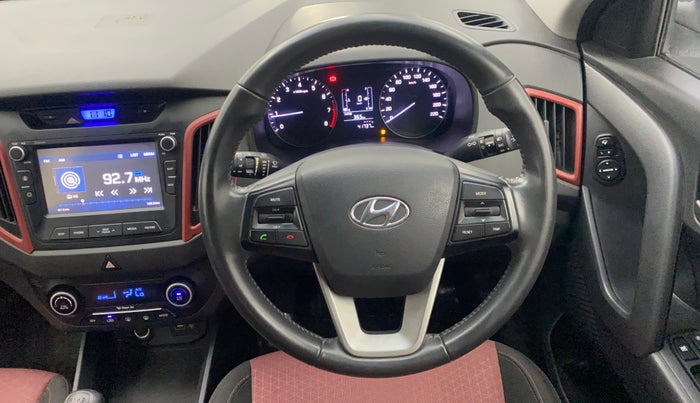 2016 Hyundai Creta SX PLUS  ANNIVERSARY EDITION 1.6 PETROL, Petrol, Manual, 41,701 km, Steering Wheel Close Up