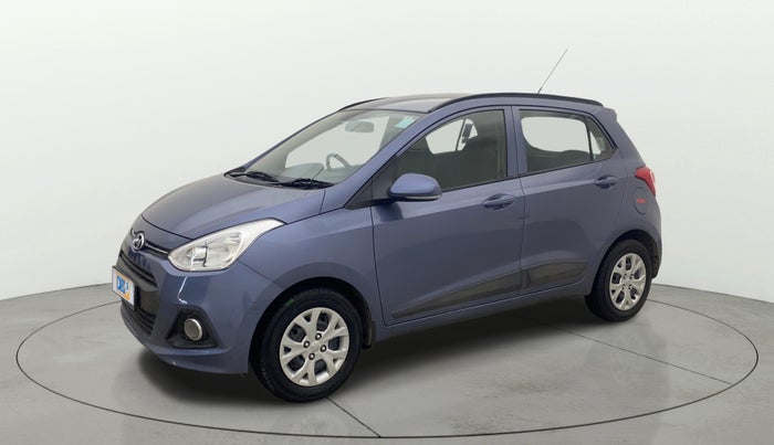 2017 Hyundai Grand i10 SPORTZ 1.2 KAPPA VTVT, Petrol, Manual, 59,459 km, Left Front Diagonal