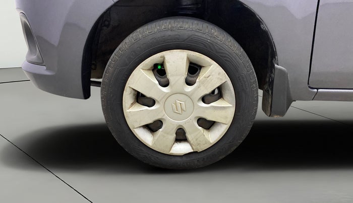 2015 Maruti Alto K10 VXI AMT, Petrol, Automatic, 1,07,039 km, Left Front Wheel