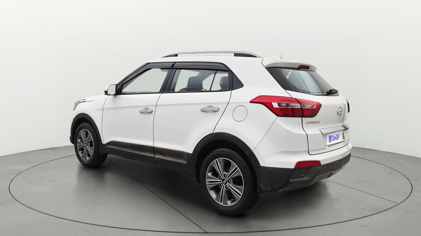 2017 Hyundai Creta SX PLUS AT 1.6 PETROL, Petrol, Automatic, 50,303 km, Left Back Diagonal