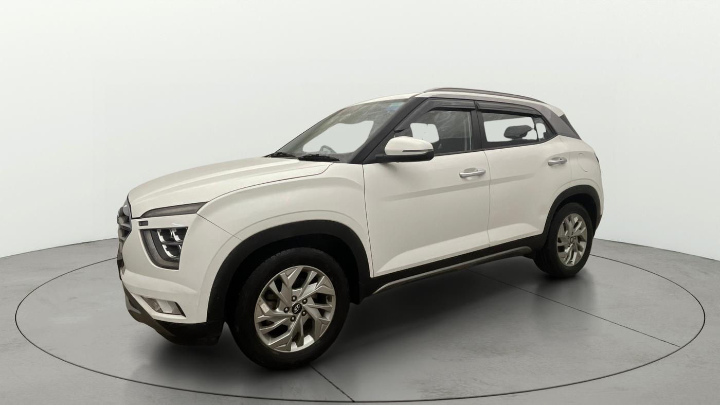 2022 Hyundai Creta SX 1.5 DIESEL, Diesel, Manual, 56,450 km, Left Front Diagonal