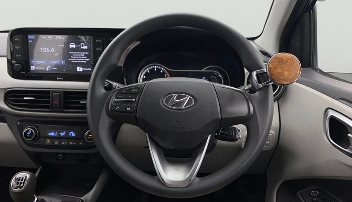 2021 Hyundai GRAND I10 NIOS SPORTZ 1.2 KAPPA VTVT, Petrol, Manual, 18,910 km, Steering Wheel Close Up