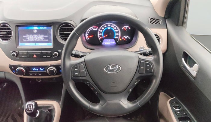 2017 Hyundai Grand i10 ASTA 1.2 KAPPA VTVT, Petrol, Manual, 36,789 km, Steering Wheel Close Up