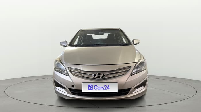 2015 Hyundai Verna FLUIDIC 4S 1.6 VTVT S(O), Petrol, Manual, 85,798 km, Front
