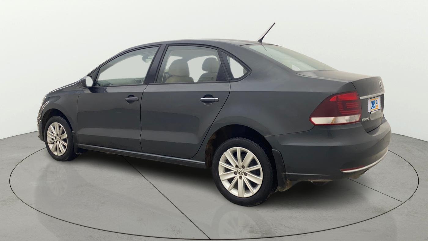 2016 Volkswagen Vento HIGHLINE PETROL AT, Petrol, Automatic, 56,101 km, Left Back Diagonal