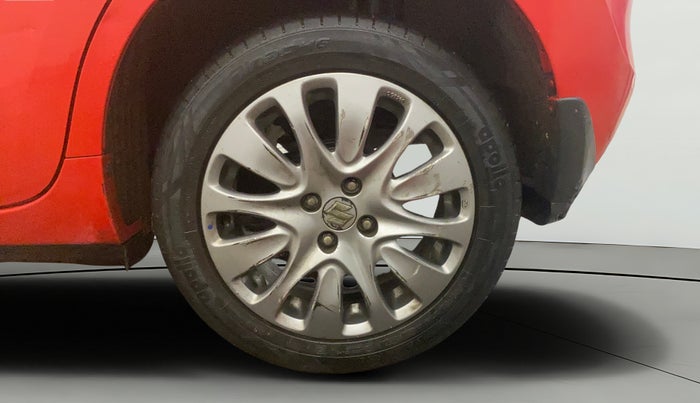 2017 Maruti Baleno ZETA CVT PETROL 1.2, Petrol, Automatic, 93,326 km, Left Rear Wheel