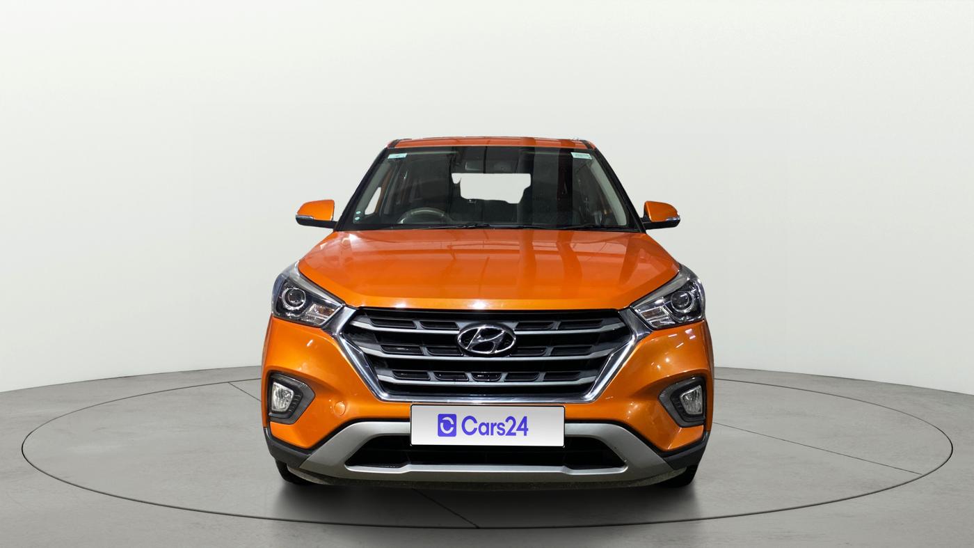 2018 Hyundai Creta SX (O) 1.6 PETROL, Petrol, Manual, 31,095 km, Front