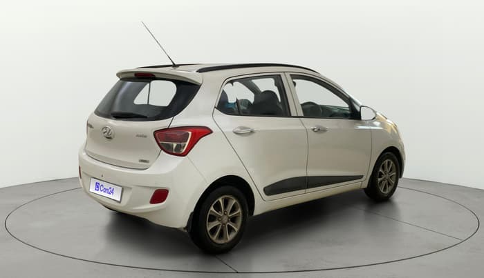 2016 Hyundai Grand i10 ASTA AT 1.2 KAPPA VTVT, Petrol, Automatic, 73,929 km, Right Back Diagonal
