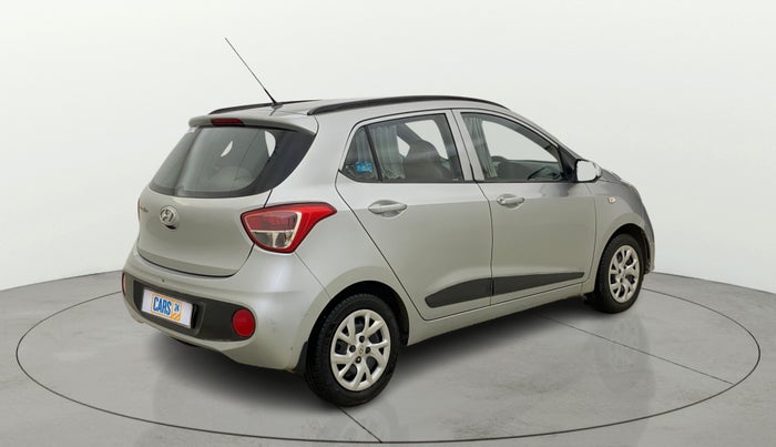 2018 Hyundai Grand i10 MAGNA 1.2 KAPPA VTVT, CNG, Manual, 43,746 km, Right Back Diagonal