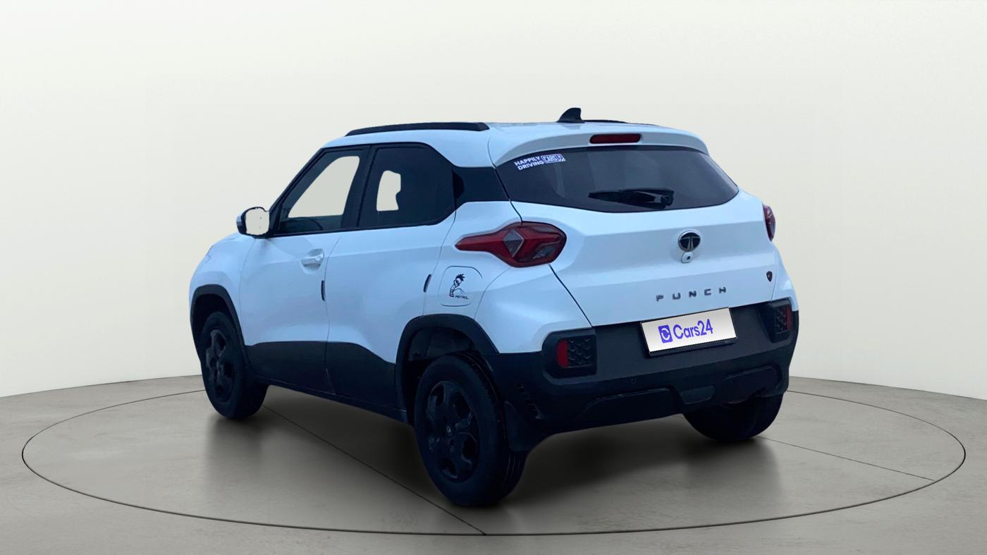 2024 Tata PUNCH ACCOMPLISHED SUNROOF MT, Petrol, Manual, 22,609 km, Left Back Diagonal