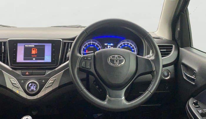2020 Toyota Glanza V, Petrol, Manual, 32,705 km, Steering Wheel Close Up