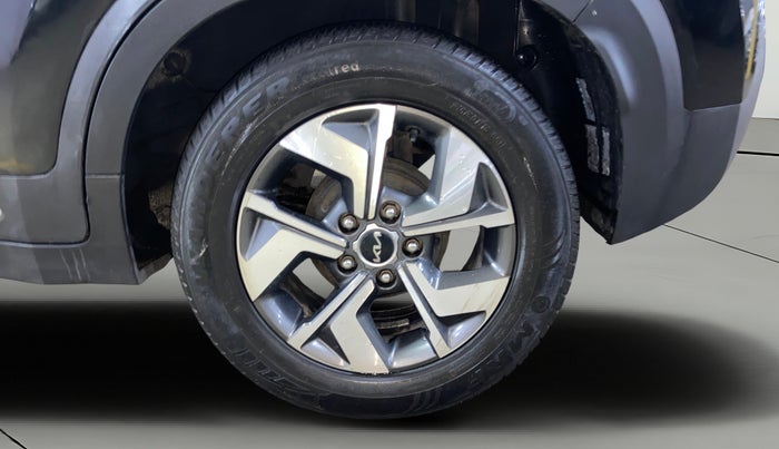 2022 KIA SONET HTX 1.5 AT, Diesel, Automatic, 63,174 km, Left Rear Wheel