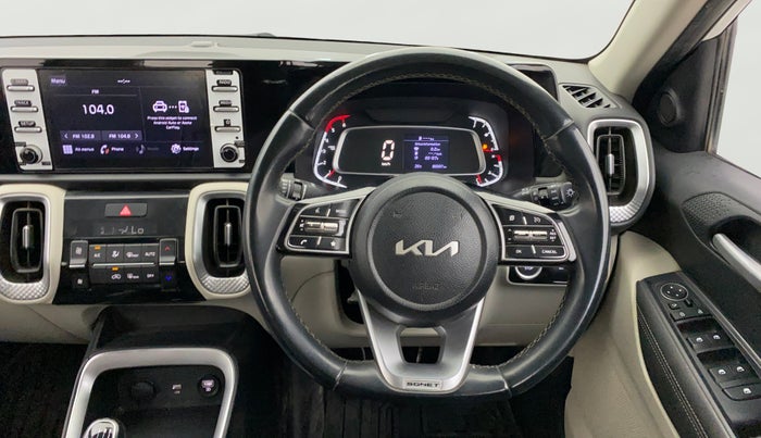 2021 KIA SONET HTX 1.5, Diesel, Manual, 89,397 km, Steering Wheel Close Up