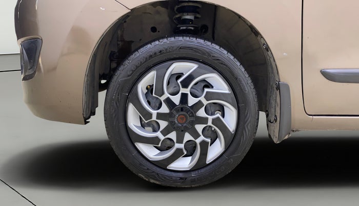 2013 Maruti Wagon R 1.0 VXI, Petrol, Manual, 51,752 km, Left Front Wheel