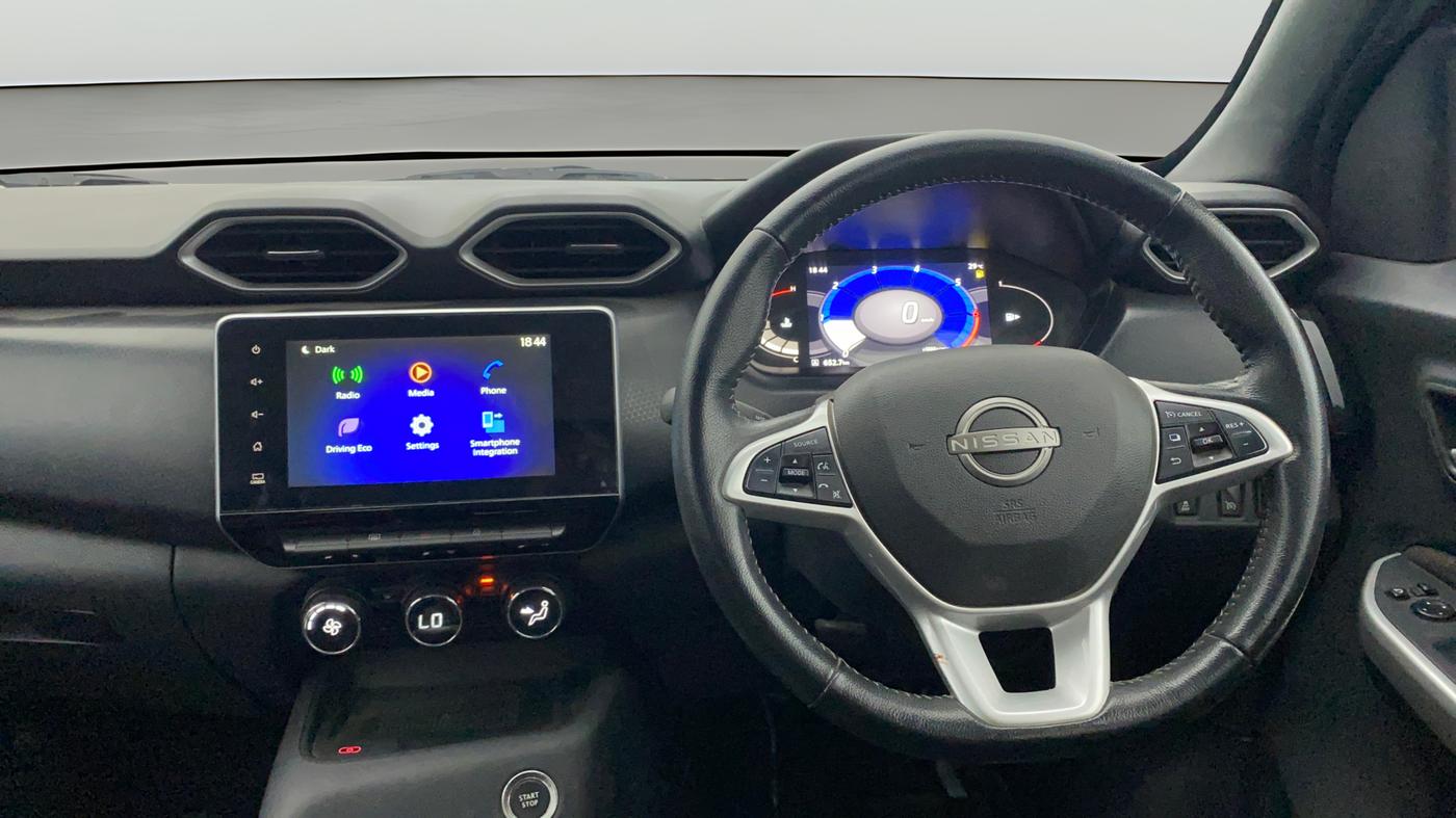 2022 Nissan MAGNITE XV PREMIUM TURBO (O), Petrol, Manual, 59,931 km, Steering Wheel Close Up
