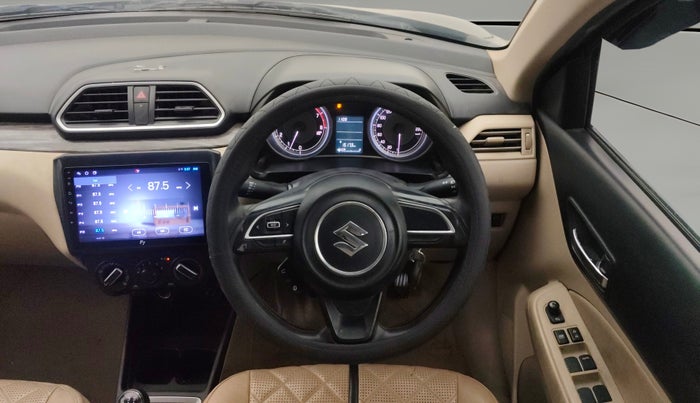 2020 Maruti Dzire VXI, Petrol, Manual, 1,48,469 km, Steering Wheel Close Up