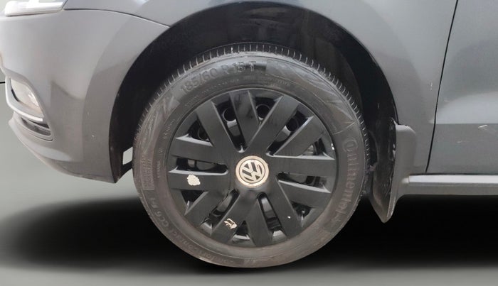 2018 Volkswagen Polo COMFORTLINE 1.0L MPI, Petrol, Manual, 46,386 km, Left Front Wheel