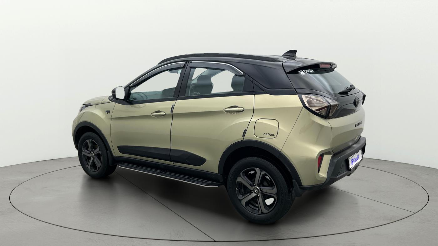 2022 Tata NEXON XZ PLUS (PREMIUM) KAZIRANGA PETROL, Petrol, Manual, 26,640 km, Left Back Diagonal