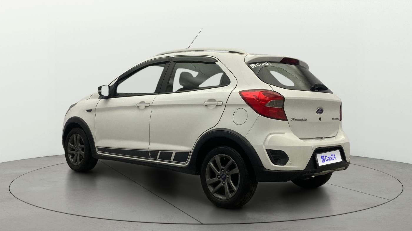 2018 Ford FREESTYLE TITANIUM 1.2 PETROL, Petrol, Manual, 1,43,417 km, Left Back Diagonal