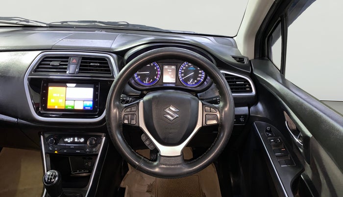 2021 Maruti S Cross ZETA 1.5, Petrol, Manual, 78,674 km, Steering Wheel Close Up