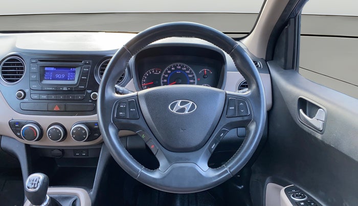 2014 Hyundai Grand i10 ASTA 1.2 KAPPA VTVT, Petrol, Manual, 90,259 km, Steering Wheel Close Up