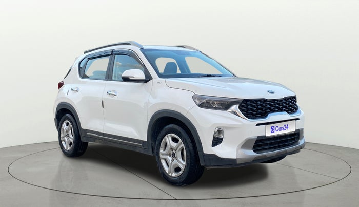 2021 KIA SONET HTX 1.0 IMT, Petrol, Manual, 31,944 km, Right Front Diagonal