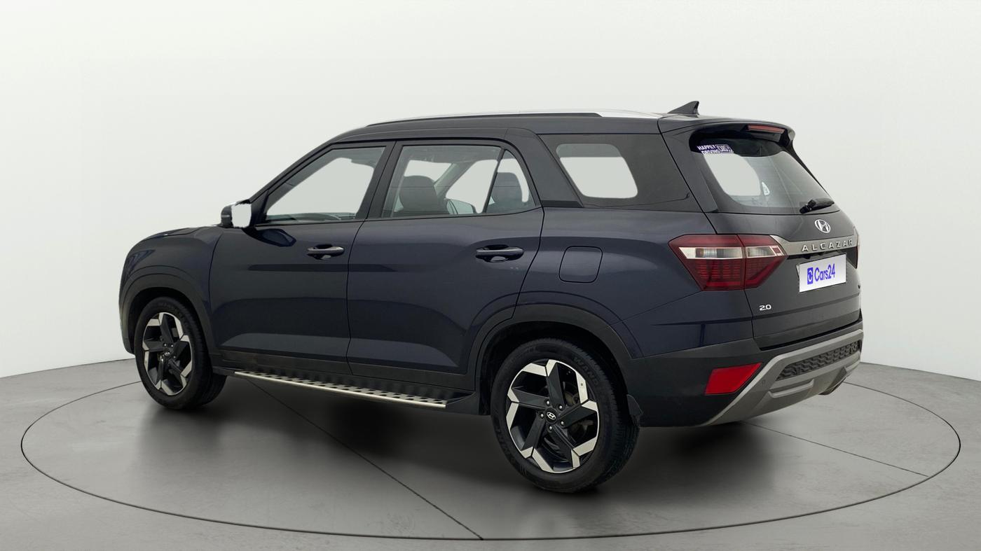 2021 Hyundai ALCAZAR 2.0 SIGNATURE (O) AT 6STR, Petrol, Automatic, 63,590 km, Left Back Diagonal