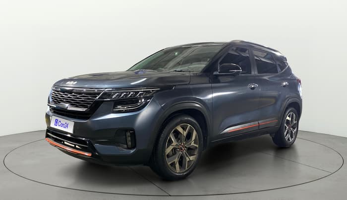2021 KIA SELTOS X LINE 1.4 PETROL DCT, Petrol, Automatic, 47,881 km, Left Front Diagonal