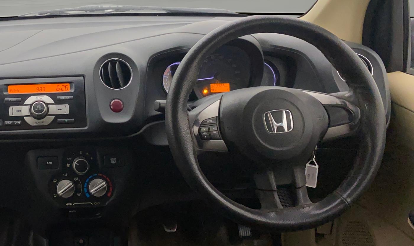 2015 Honda Brio S MT, Petrol, Manual, 29,301 km, Steering Wheel Close Up