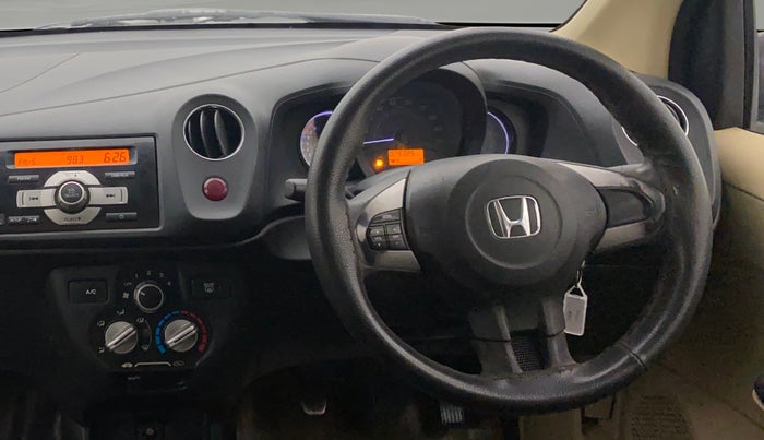 2015 Honda Brio S MT, Petrol, Manual, 29,301 km, Steering Wheel Close Up