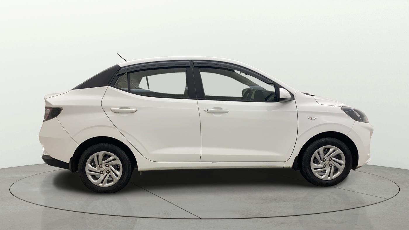 2022 Hyundai AURA S 1.2 CNG, CNG, Manual, 64,059 km, Right Side View