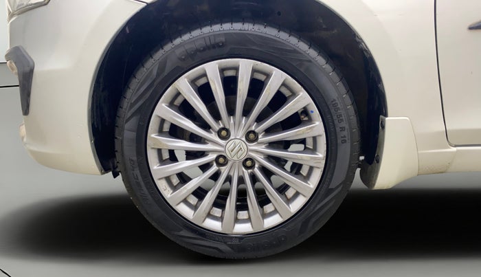 2018 Maruti Ciaz ALPHA 1.4 PETROL, Petrol, Manual, 81,851 km, Left Front Wheel