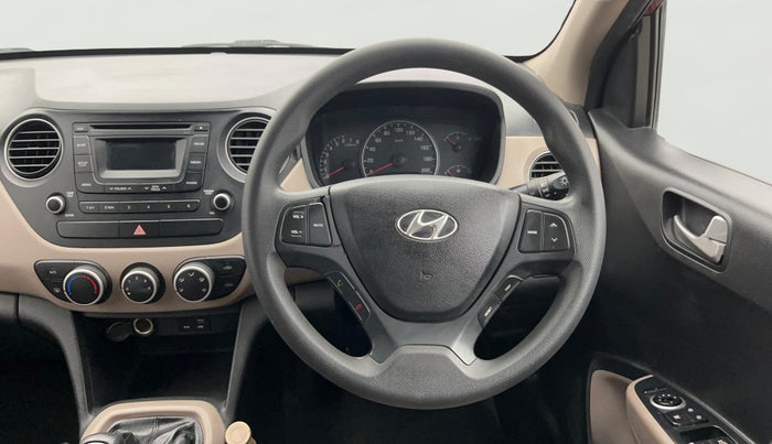2015 Hyundai Grand i10 SPORTZ 1.2 KAPPA VTVT, Petrol, Manual, 41,028 km, Steering Wheel Close Up