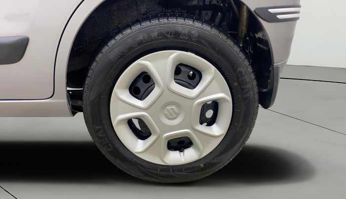 2013 Maruti Wagon R 1.0 VXI, Petrol, Manual, 54,112 km, Left Rear Wheel