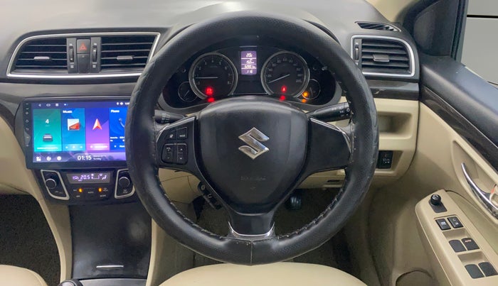 2016 Maruti Ciaz VXI, Petrol, Manual, 52,757 km, Steering Wheel Close Up