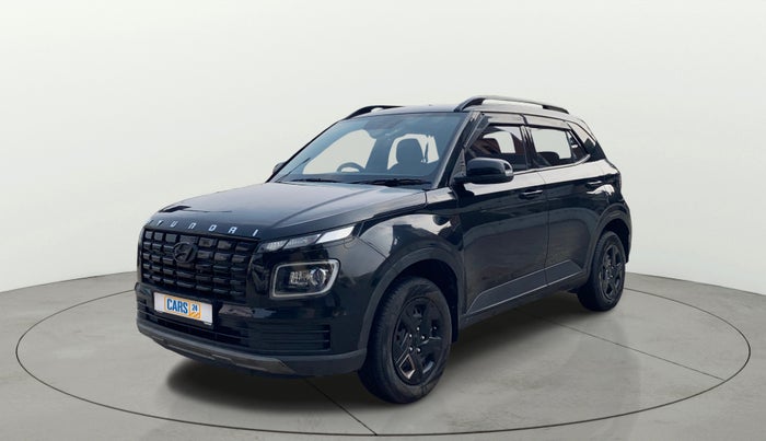 2024 Hyundai VENUE SX 1.2 KNIGHT EDITION, Petrol, Manual, 14,310 km, Left Front Diagonal