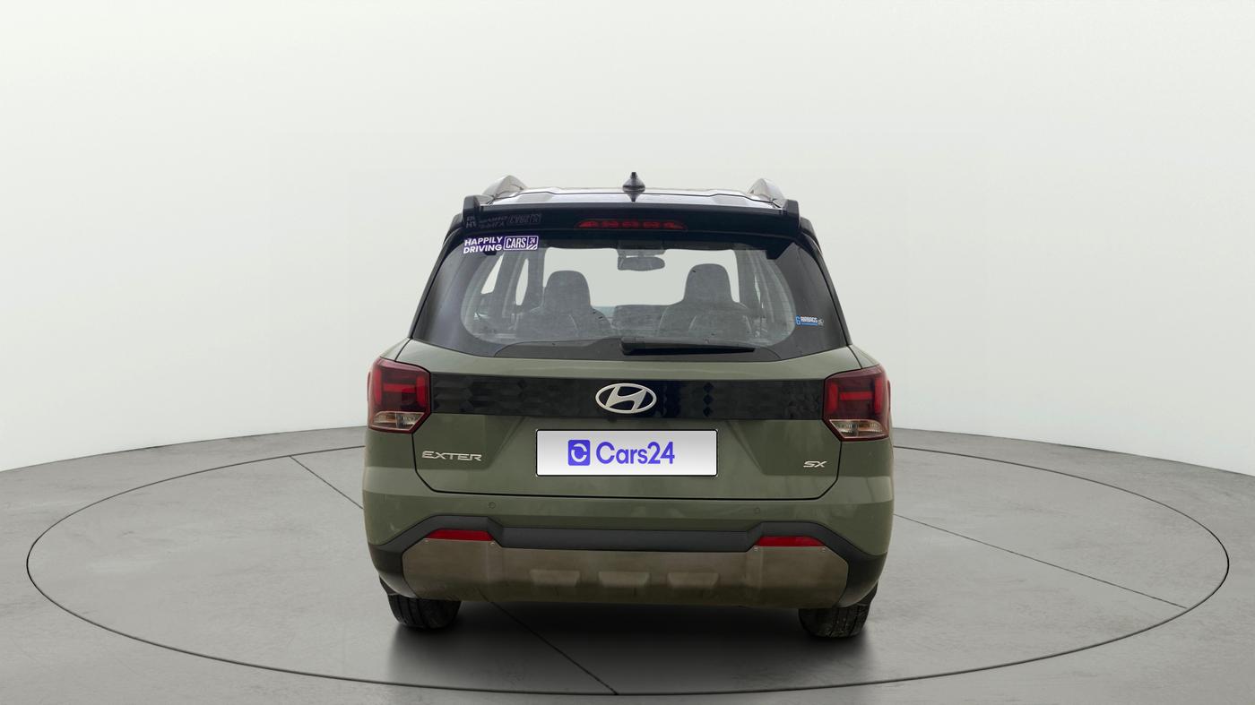 2024 Hyundai EXTER SX(O) CONNECT 1.2 AMT DUAL TONE, Petrol, Automatic, 28,151 km, Back/Rear