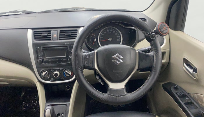 2015 Maruti Celerio ZXI AMT, Petrol, Automatic, 90,405 km, Steering Wheel Close Up