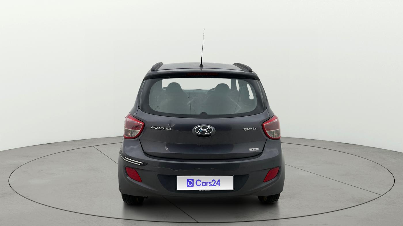 2016 Hyundai Grand i10 SPORTZ 1.2 KAPPA VTVT, Petrol, Manual, 75,209 km, Back/Rear