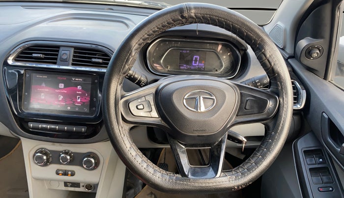 2020 Tata Tiago XZ PETROL, Petrol, Manual, 1,38,921 km, Steering Wheel Close Up