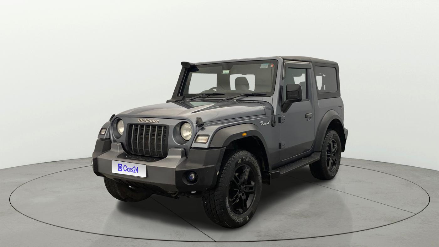 2021 Mahindra Thar LX HARD TOP 4WD MT, Diesel, Manual, 97,279 km, Left Front Diagonal