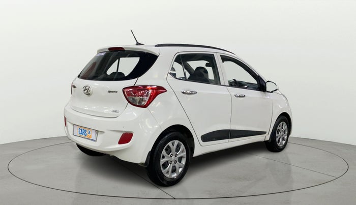 2014 Hyundai Grand i10 SPORTZ 1.2 KAPPA VTVT, Petrol, Manual, 52,075 km, Right Back Diagonal