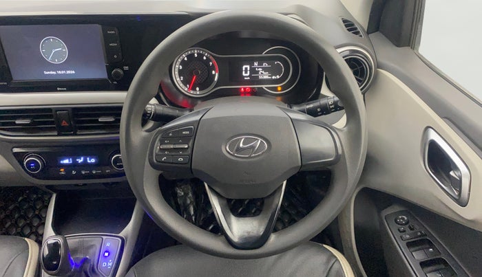 2019 Hyundai GRAND I10 NIOS SPORTZ AMT 1.2 KAPPA VTVT, Petrol, Automatic, 55,343 km, Steering Wheel Close Up