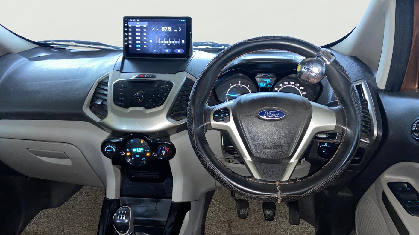 2017 Ford Ecosport TREND 1.5L DIESEL, Diesel, Manual, 79,688 km, Steering Wheel Close Up