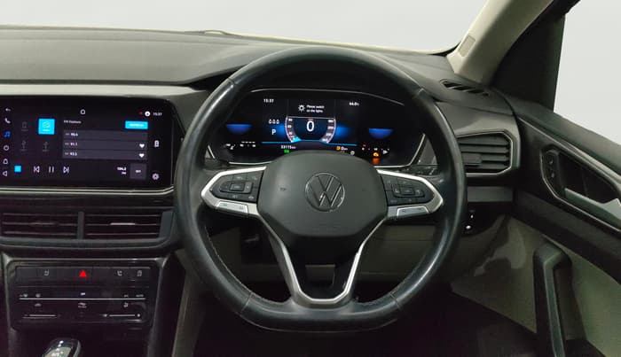 2023 Volkswagen TAIGUN TOPLINE 1.0 TSI AT, Petrol, Automatic, 33,166 km, Steering Wheel Close Up