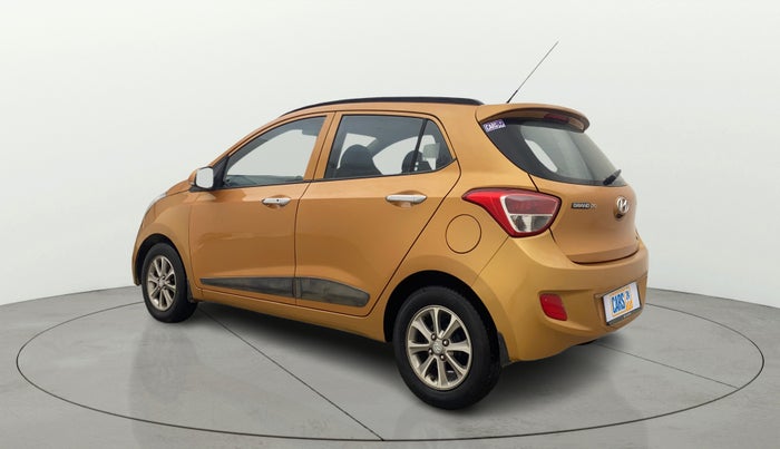 2016 Hyundai Grand i10 ASTA (O) AT 1.2 KAPPA VTVT, Petrol, Automatic, 64,215 km, Left Back Diagonal
