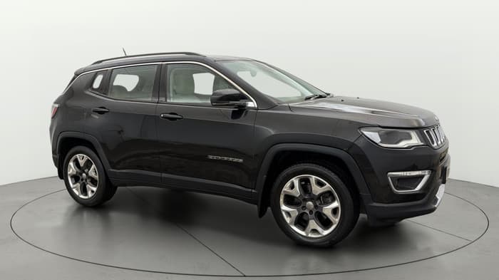 2019 Jeep Compass LIMITED PLUS PETROL AT, Petrol, Automatic, 88,245 km, Right Front Diagonal