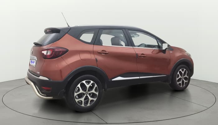 2018 Renault Captur RXT DIESEL DUAL TONE, Diesel, Manual, 1,01,085 km, Right Back Diagonal